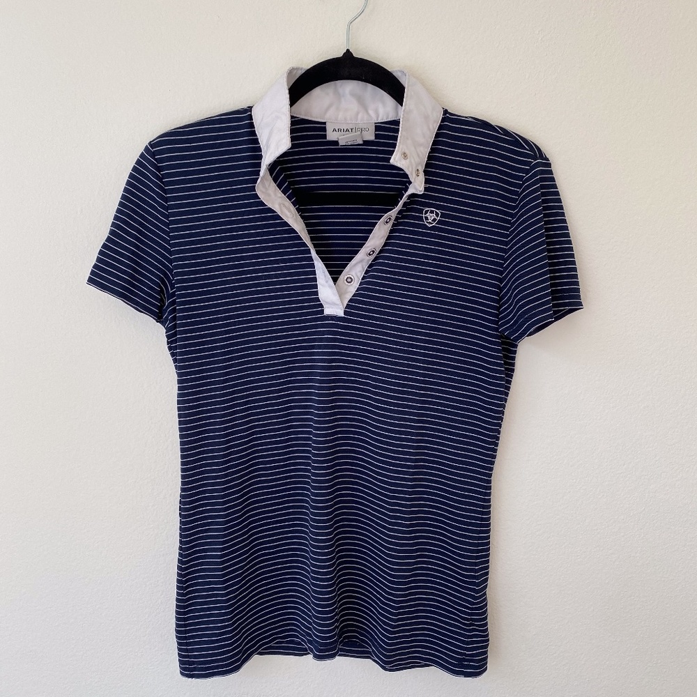 ariat equestrian short sleeve riding shirt